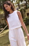 Quinn Linen Tank