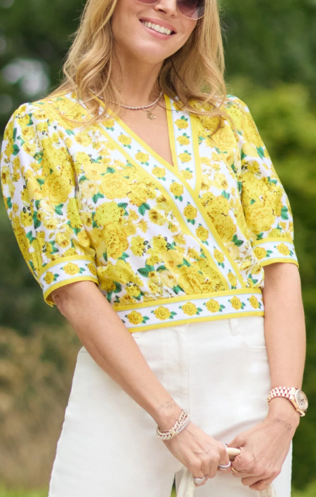 Rema Floral Poplin Blouse